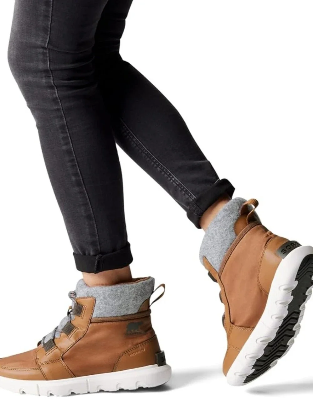 Sorel Women's Winter Boots Snow, Velvet Tan Blackened Brown, Waterproof
